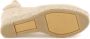Castañer V-vormige Canvas Sleehak Espadrilles Beige Dames - Thumbnail 5