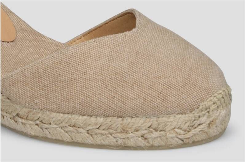 Castañer Chiarita Wedge Espadrilles Beige Dames