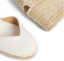 Castañer Chiarita 6 006 7 cm Wedges White Dames - Thumbnail 8