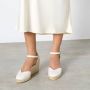 Castañer Chiarita 6 006 7 cm Wedges White Dames - Thumbnail 9
