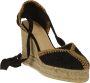 Castañer Coeur Espadrilles Sleehak Schoenen Black Dames - Thumbnail 3