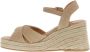 Castañer Cross Fabric Wedge Espadrille - Thumbnail 2