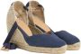 Castañer Denim Espadrilles van Biologisch Katoen Blue Dames - Thumbnail 2