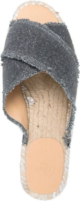 Castañer Donkergrijze Espadrilles Gray Dames