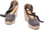 Castañer Donkergrijze Esparto Carina Sandalen - Thumbnail 2