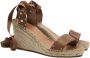 Castañer Elegant Espadrilles Tina Model Brown Dames - Thumbnail 4