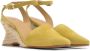 Castañer Espadrille MET 8 CM Sleehak Green Dames - Thumbnail 2