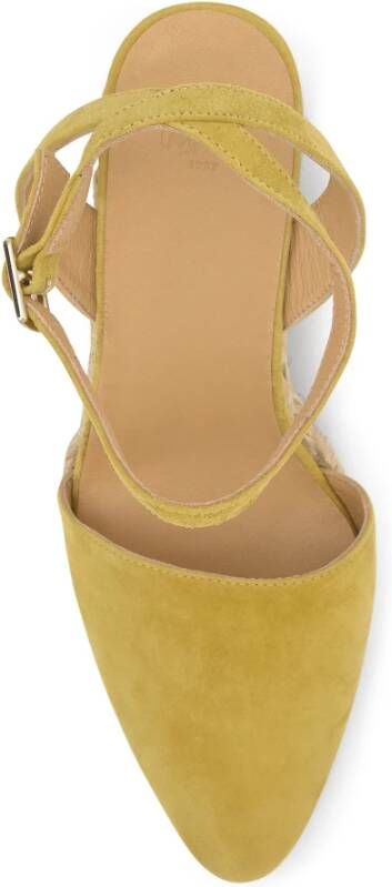 Castañer Espadrille MET 8 CM Sleehak Green Dames