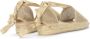 Castañer Beige Zool Sleehak Sandalen met Lurex Details Yellow Dames - Thumbnail 3