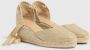 Castañer Carina 6 Sleehak Espadrilles Beige Glitter Brown Dames - Thumbnail 3