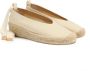Castañer Gea -katoenen espadrilles met striksluiting en 2 cm hak. - Thumbnail 3