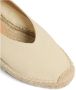 Castañer Gea -katoenen espadrilles met striksluiting en 2 cm hak. - Thumbnail 5
