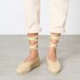 Castañer Gea 2 002 2 cm Espadrilles Beige Dames - Thumbnail 12