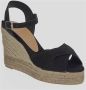 Castañer Blaudell 8Ed 001 11 cm sleehakken Black Dames - Thumbnail 17