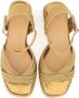 Castañer Gouden Hak Espadrilles voor Vrouwen Beige Dames - Thumbnail 13