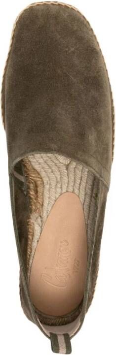 Castañer Groene Espadrilles voor Mannen Ss25