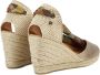 Castañer Groene Sleehak Espadrilles Beige Dames - Thumbnail 4