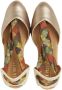 Castañer Groene Sleehak Espadrilles Beige Dames - Thumbnail 4