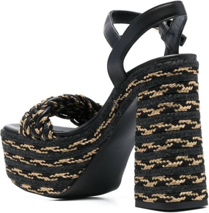 Castañer Hoge hiel sandalen Zwart Dames