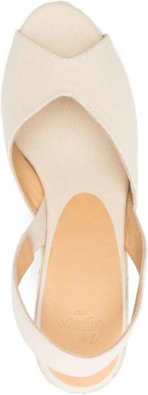 Castañer Ivoor Sleehak Peep Toe Schoenen