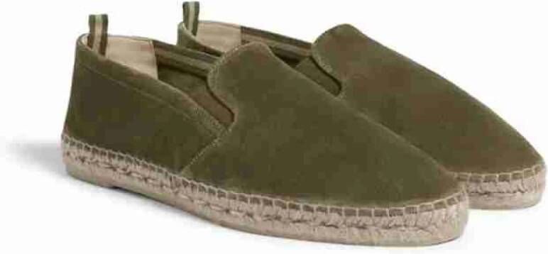 Castañer Stijlvolle Espadrilles voor Mannen Green Heren