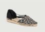 Castañer Leopard Print Espadrilles Sleehak Sandalen Black Dames - Thumbnail 2