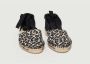 Castañer Leopard Print Espadrilles Sleehak Sandalen Black Dames - Thumbnail 3