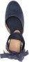Castañer Handgemaakte sleehak espadrilles met lint Blue Dames - Thumbnail 5