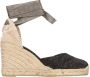 Castañer Verhoog je stijl met deze prachtige Carina sleehak sandalen Black Dames - Thumbnail 5