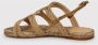 Castañer Metallic Handgemaakte Geweven Sandalen - Thumbnail 2