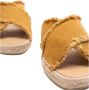 Castañer Metallic Linen Slip-On Sandalen - Thumbnail 2