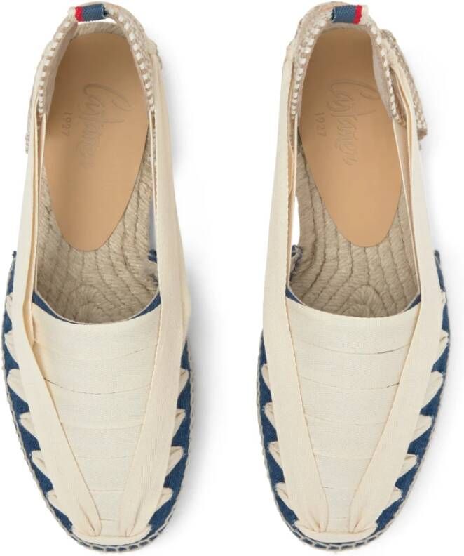 Castañer Norman Jeans 263 · Platte Espadrille Beige Heren