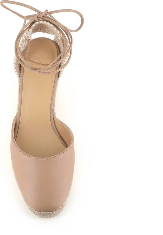 Castañer Nude Espadrilles met Jute Zool