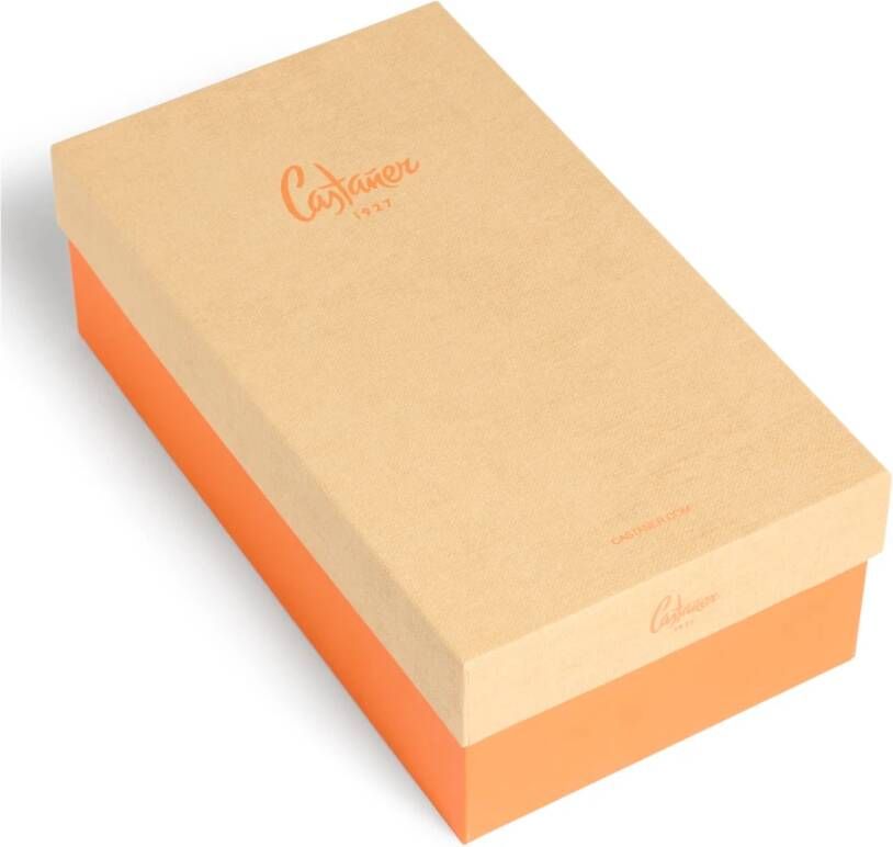 Castañer Ontworpen door Casilda se casa. Sancha ballerina-stijl metallic leren espadrilles met striksluiting.