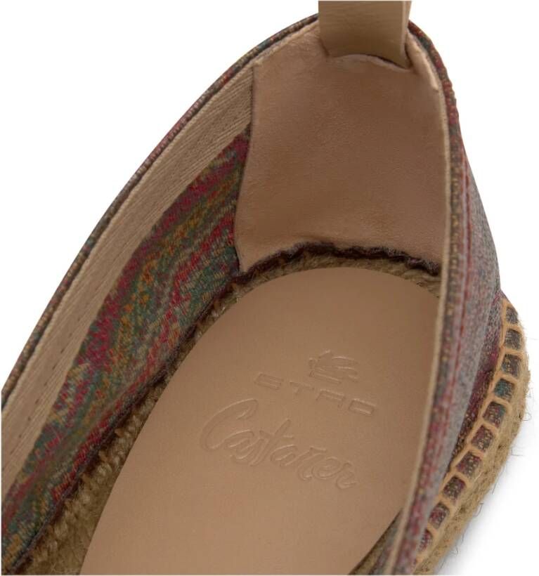 Castañer Pablo Etro T 272 · Platte Espadrille Multicolor Heren