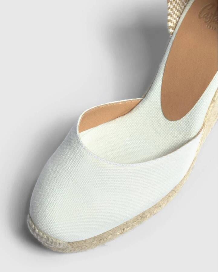 Castañer Zwarte Espadrille Sneakers met Enkelveters Black Dames - Foto 12