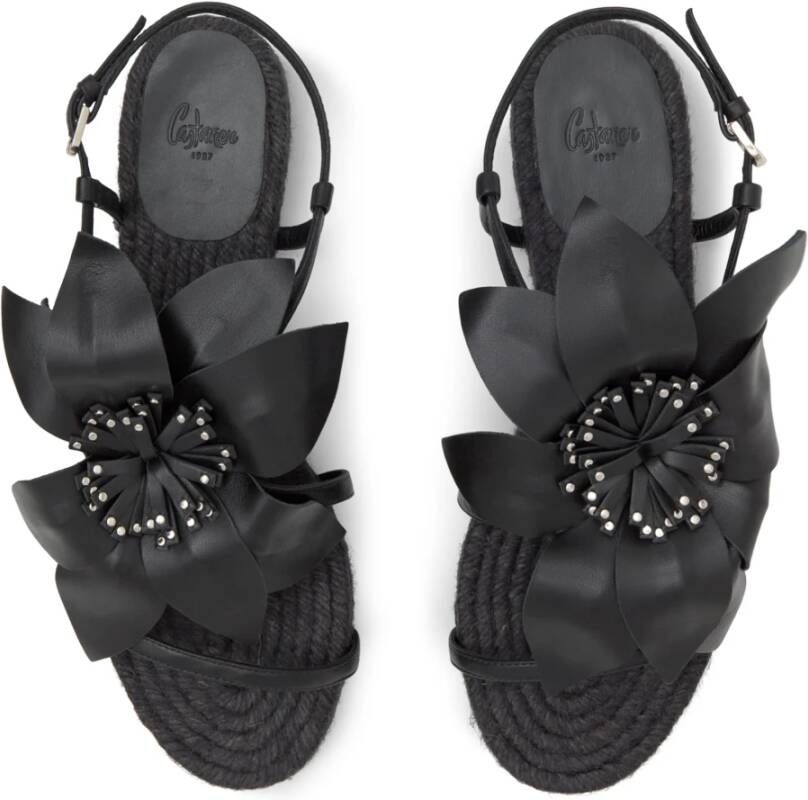 Castañer Palma 104 · Platte Sandaal Black Dames