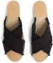 Castañer Palmera gecertificeerde katoenen espadrille platte schoenen. Black Dames - Thumbnail 3