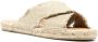 Castañer Palmera 032 Linnen Slippers Beige Dames - Thumbnail 5