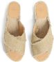 Castañer Dames Palmera Espadrille Sandalen Beige Dames - Thumbnail 8
