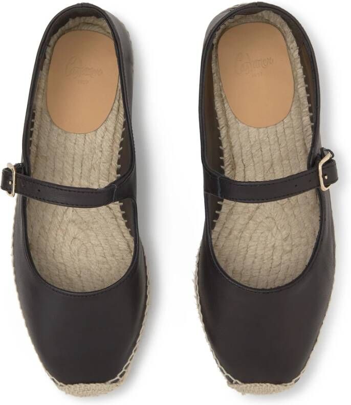 Castañer Pepa 250 · Platte Espadrille Black Dames