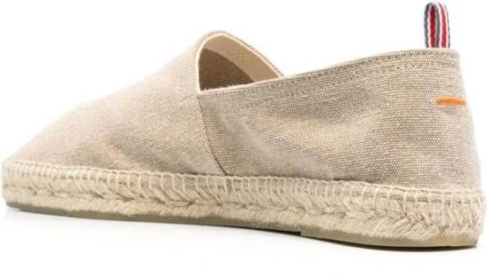 Castañer Platte Sandalen Espadrilles voor Heren Beige Heren