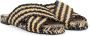 Castañer Raffia Zwart Tostado Sandaal Multicolor Dames - Thumbnail 2