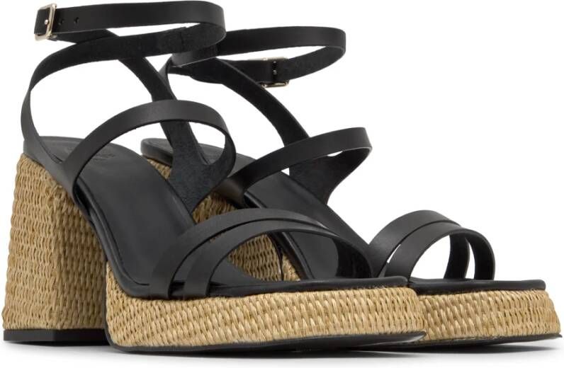 Castañer Sandaal MET 10 CM HAK Black Dames