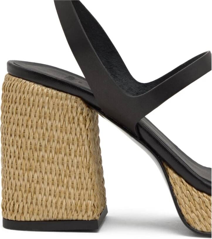 Castañer Sandaal MET 10 CM HAK Black Dames