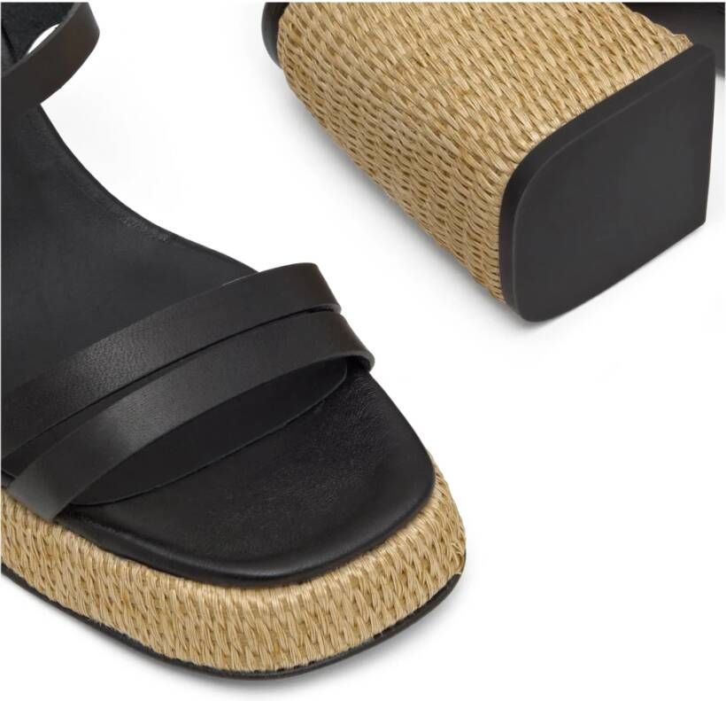 Castañer Sandaal MET 10 CM HAK Black Dames
