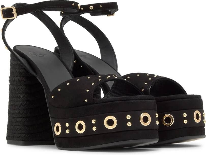 Castañer Sandaal MET 13 CM HAK Black Dames