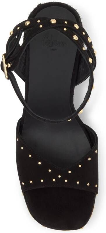 Castañer Sandaal MET 13 CM HAK Black Dames