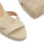 Castañer Sandalen MET 7 CM Wiggenhak Beige Dames - Thumbnail 5