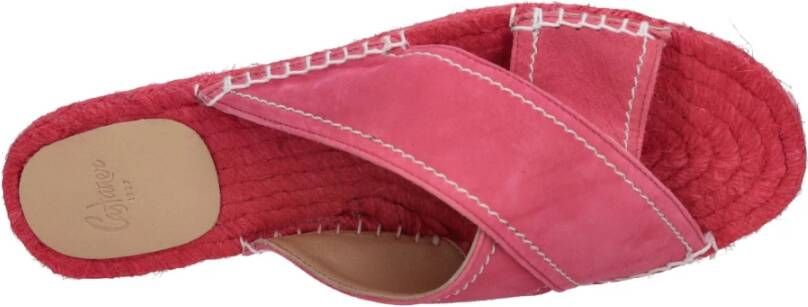Castañer Sandalen Roze